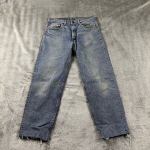 Levi's Vintage 90’s Men's Straight Jeans in Classic Blue 32x29 #1204